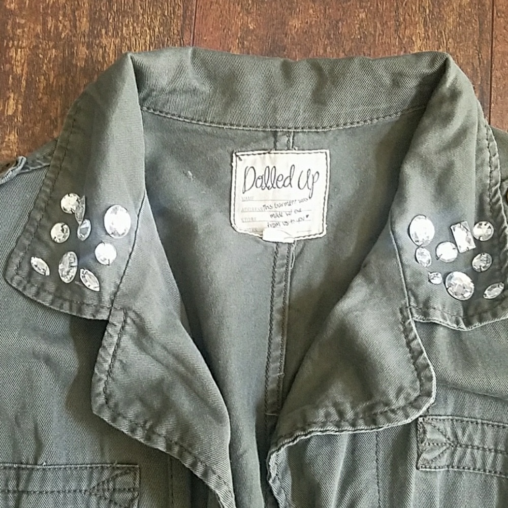 Military Style Jacket - Picture 2 of 3